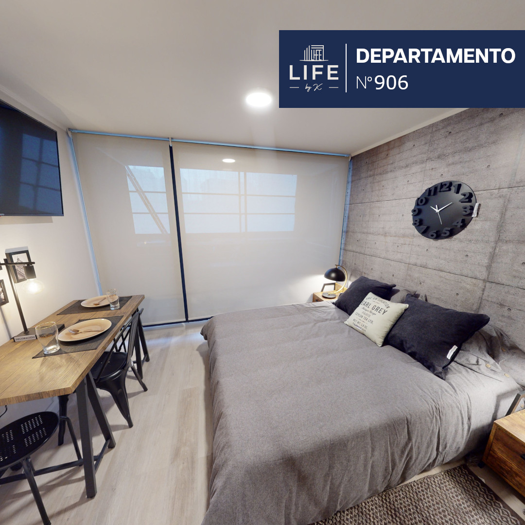 Departamento Estudio, 27,59 m2 | Life By K